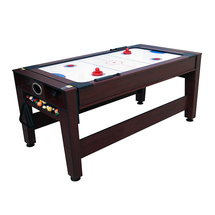 Walker & Simpson Petroni 6ft Combo Pool and Hockey Table with Mahogany Body - Image 6