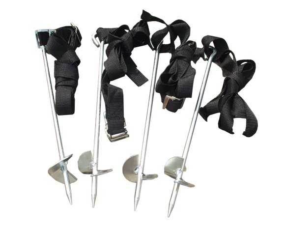 Big Air Trampoline Anchor Kit - 3 Pack