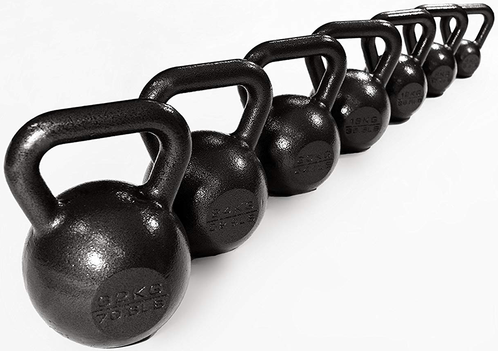 Ironman Pro 8kg Cast Iron Kettlebell