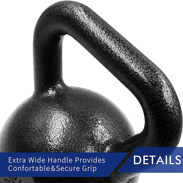 Ironman Pro 4kg Cast Iron Kettlebell