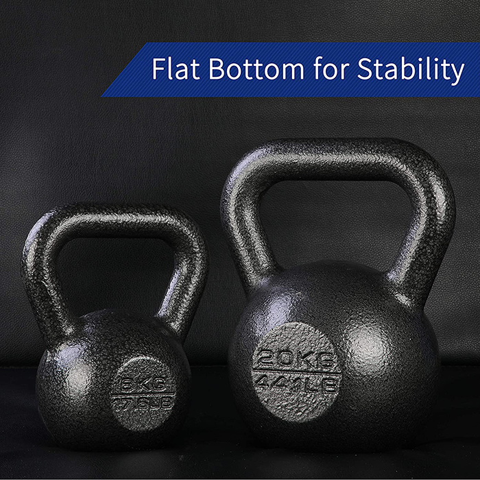 Ironman Pro 8kg Cast Iron Kettlebell