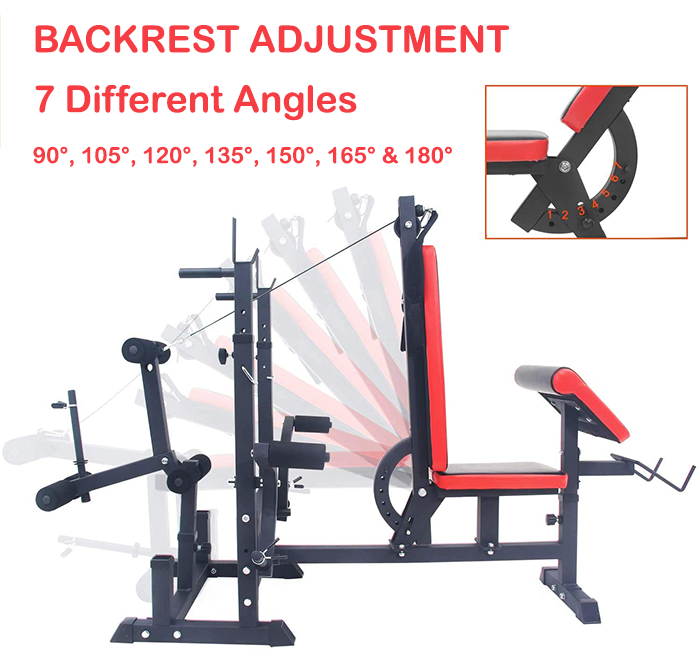 BodyTrain Deluxe Weight Bench - Image 11
