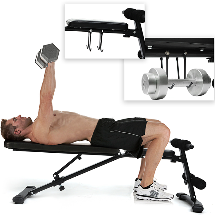 BodyTrain Adjustable Dumbbell Bench
