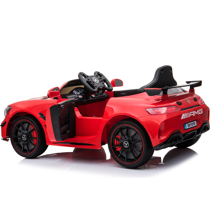 Kids Electric Ride On Mercedes GT4 AMG Red - Image 4