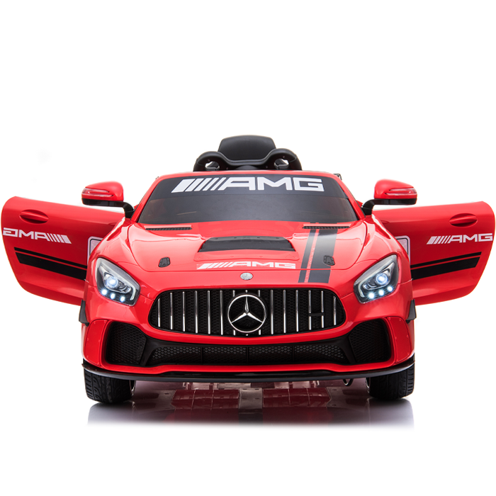 Kids Electric Ride On Mercedes GT4 AMG Red - Image 5
