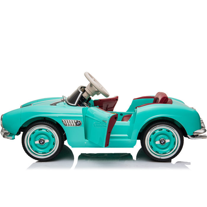 Kids Ride On Electric Car BMW 507 Roadster Green - Image 9