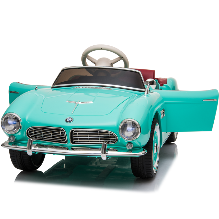 Kids Ride On Electric Car BMW 507 Roadster Green - Image 3