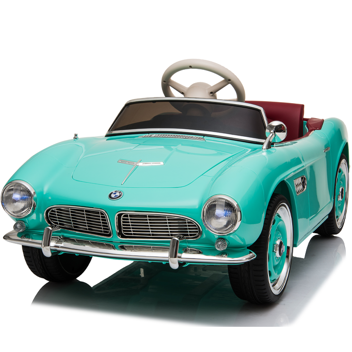 Kids Ride On Electric Car BMW 507 Roadster Green - Image 2