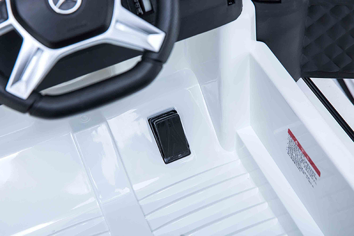Kids Ride On Electric Car Mercedes G65 AMG White - Image 13