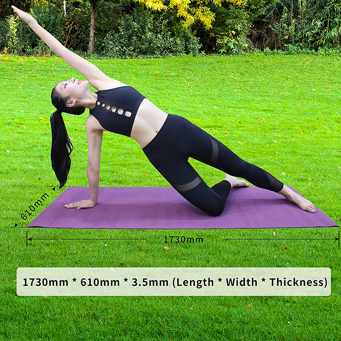 PROIRON Purple Yoga Mat with Free Carry Bag