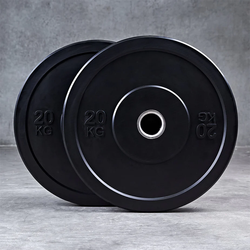 Ironman 200kg Olympic Bumper Weight Set with 86" Olympic Weight Bar