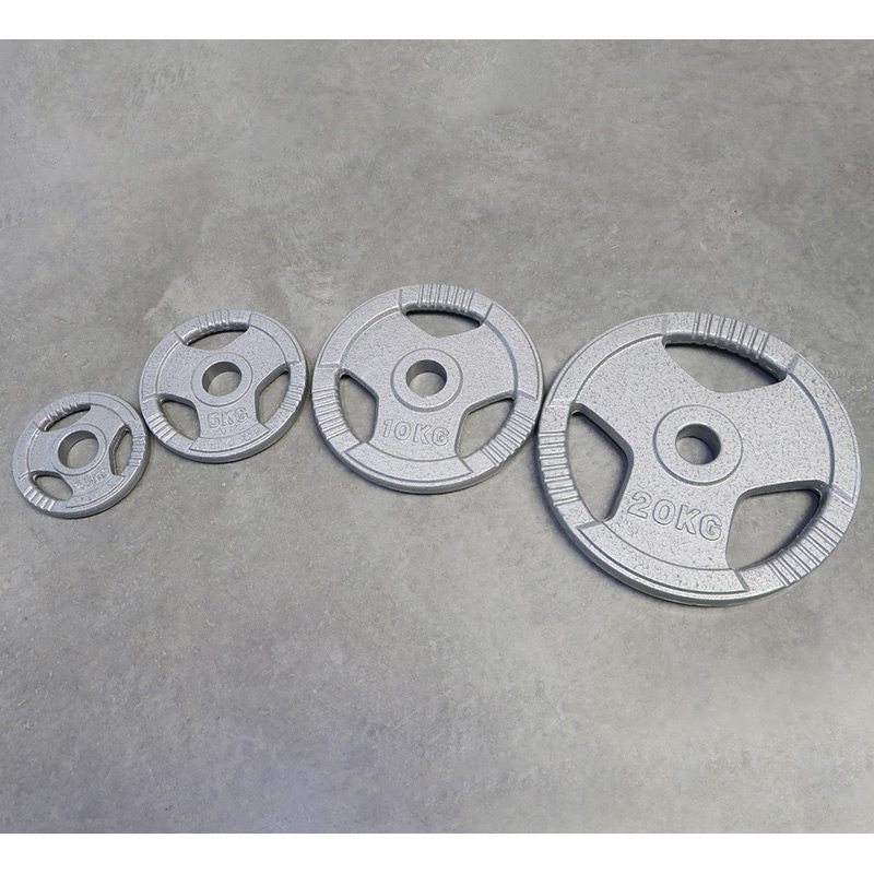 Ironman 200kg Olympic Tri-grip Hammertone Weight Set with 86" Olympic Weight Bar
