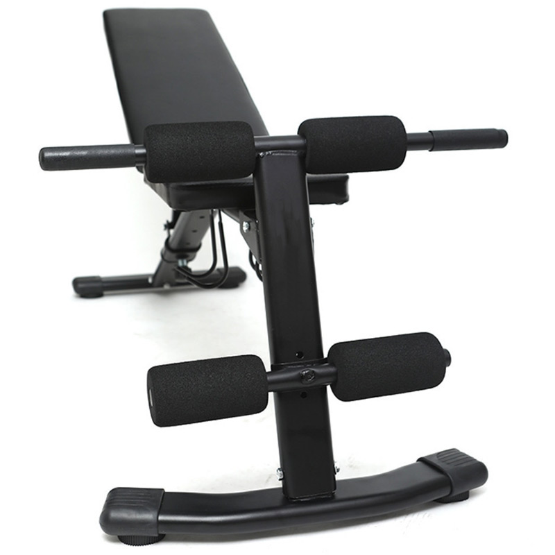 BodyTrain Adjustable Squat & Bench Press Rack with Foldable Adjustable Weight Bench Package