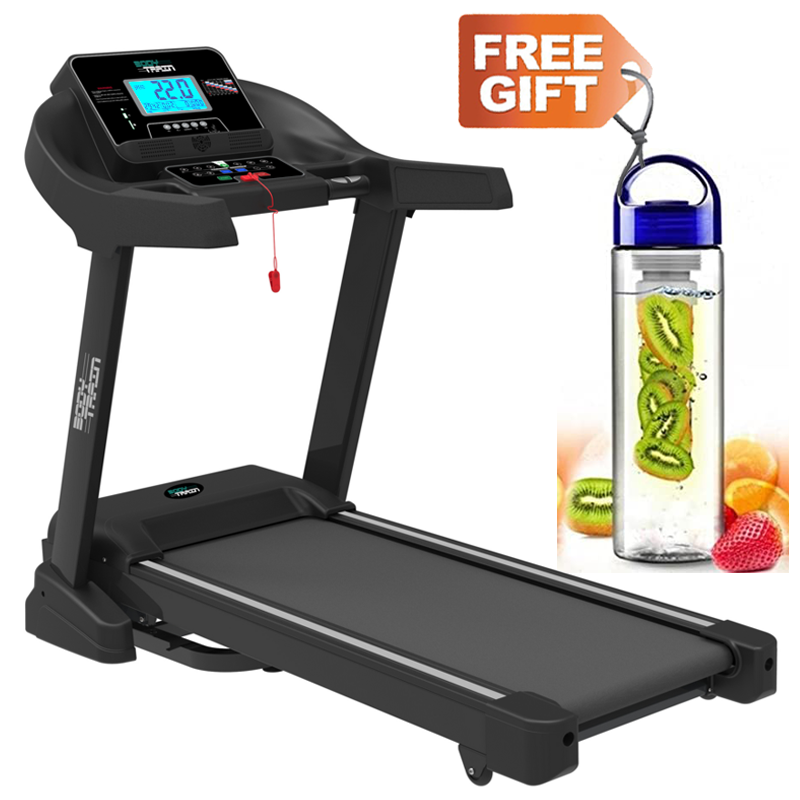 BodyTrain MT-196i Motorised Folding Bluetooth Treadmill - Image 9