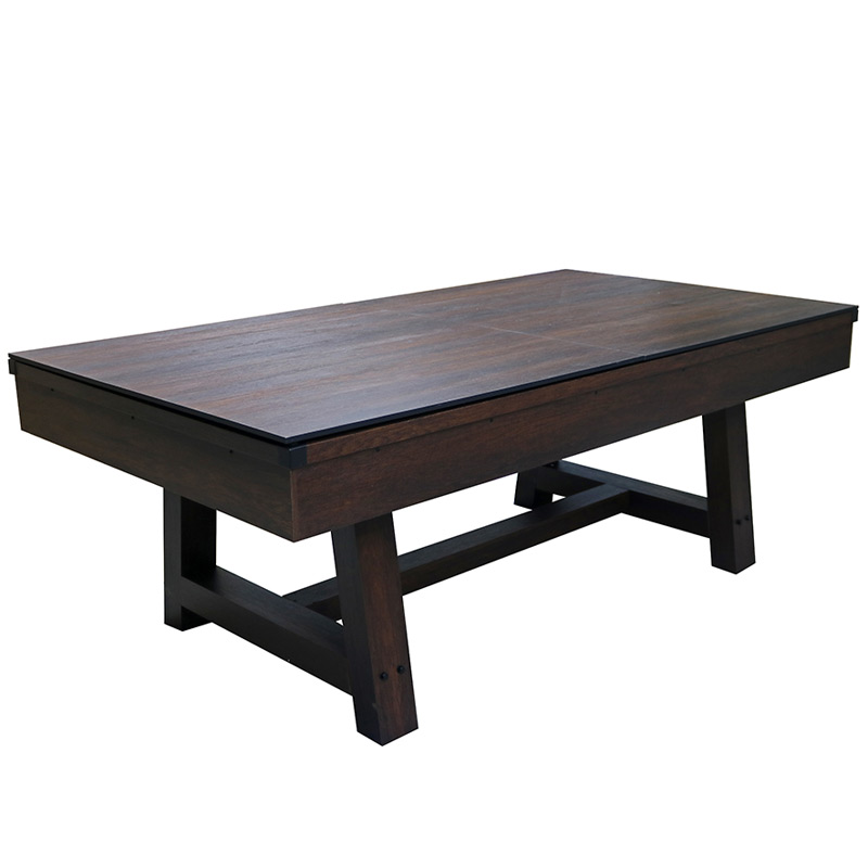 Deluxe 7ft Pool Table with Dinning Top and Table Tennis