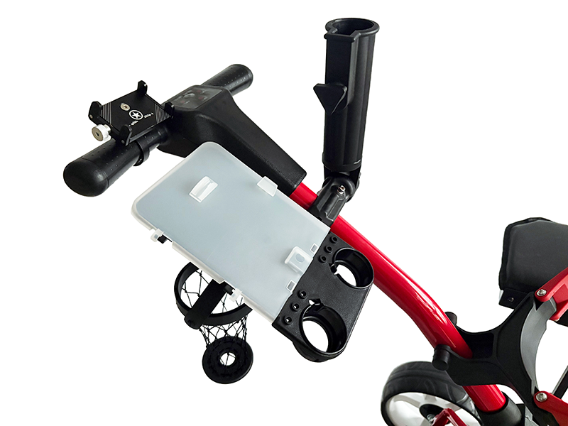 Hillman 36 Hole Lithium Electric Golf Trolley Red