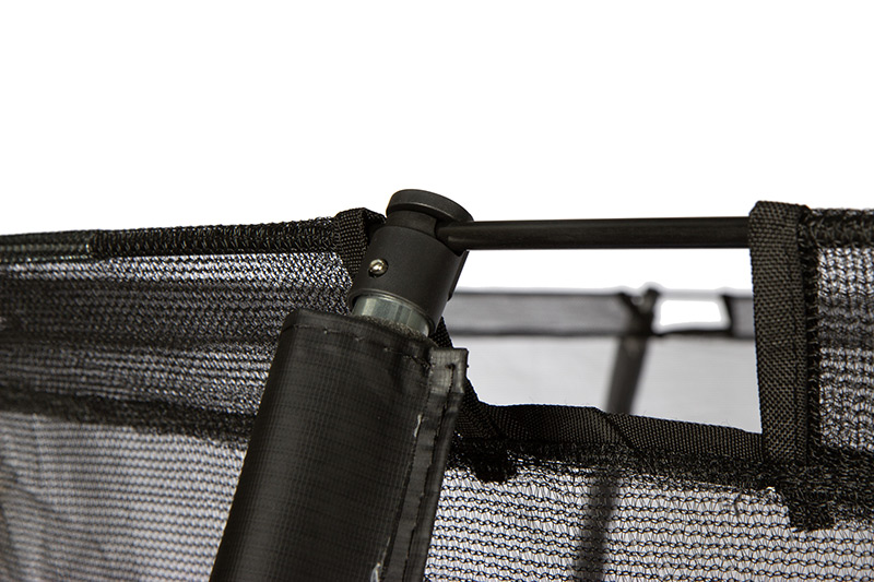 Amigo 8ft Powder Coated Trampoline with Enclosure Free Shoe Tidy & Ladder
