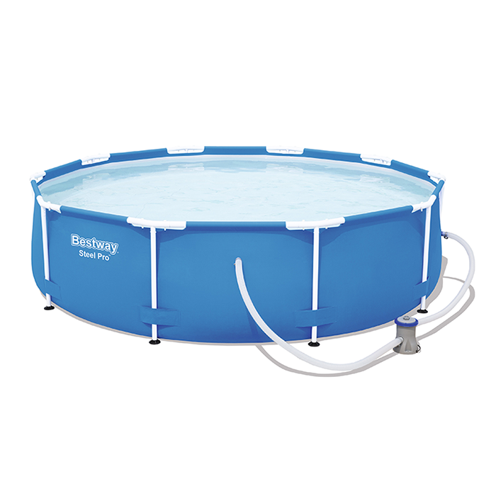 BestWay 10ft x 30inch Steel Pro™ Above Ground Swimming Pool Set