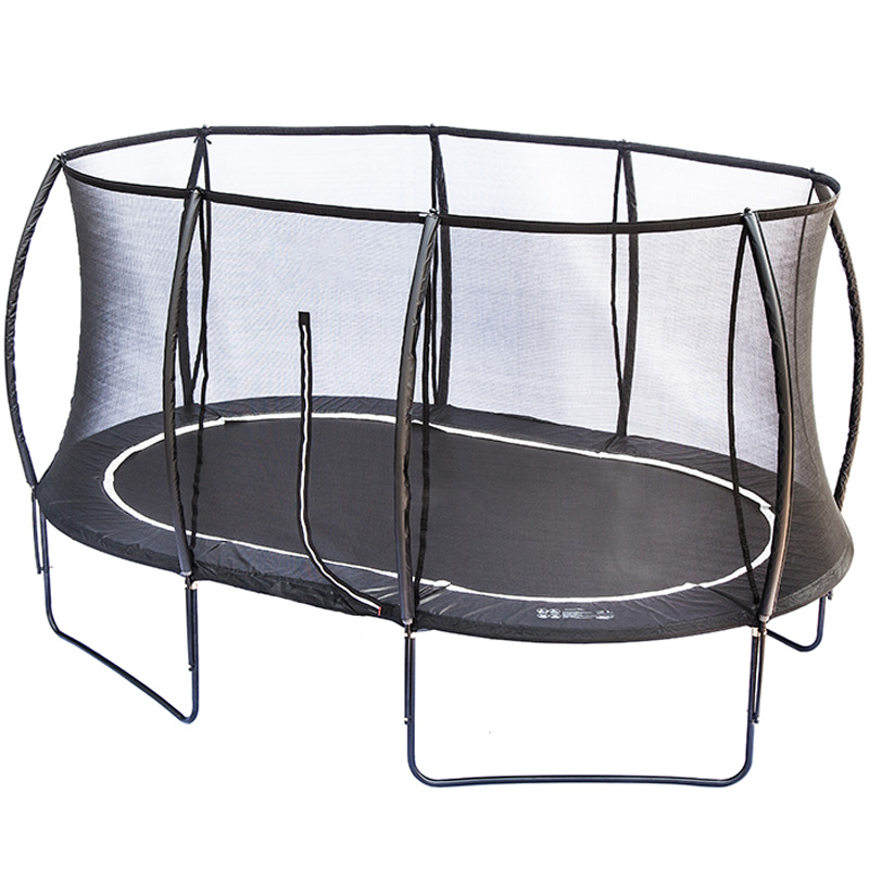 Vortex 10x15ft Oval Trampoline With Safety Enclosure