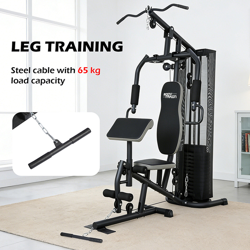 BodyTrain ES-422 Single Station Home Multi Gym 65kg Weight Stack