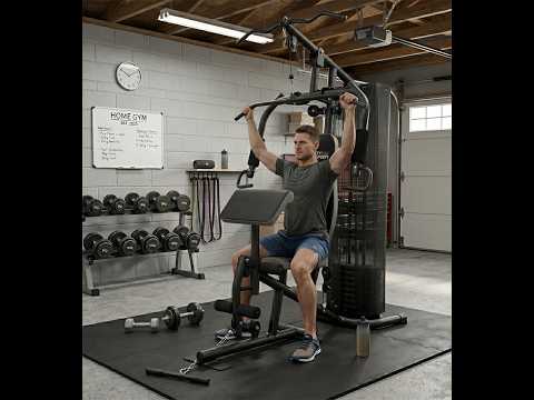BodyTrain ES-422 Single Station Home Multi Gym 45kg Weight Stack - Image 10