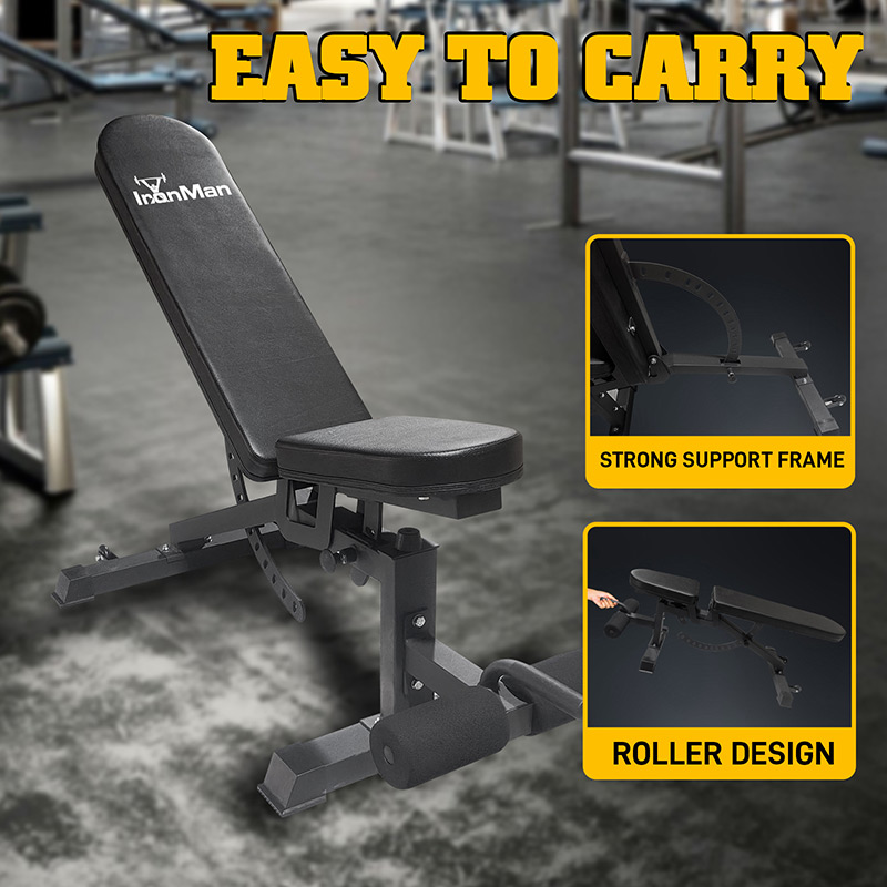 Ironman Professional Adjustable Weight Training Bench