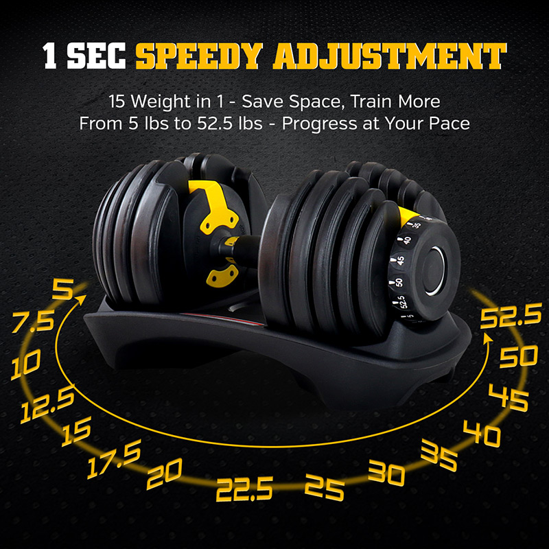 BodyTrain 24kg Adjustable Dumbbell