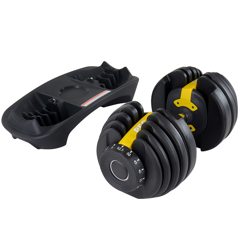 IronMan Flat Weight Training Bench & 24kg Adjustable Dumbbell Pair Set