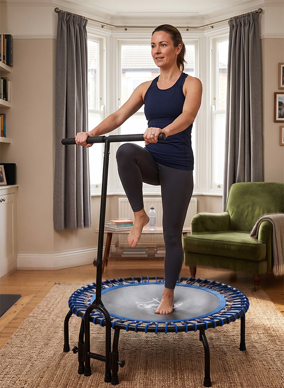 Big Air 38-inch Fitness Trampoline - Free Edge Padding