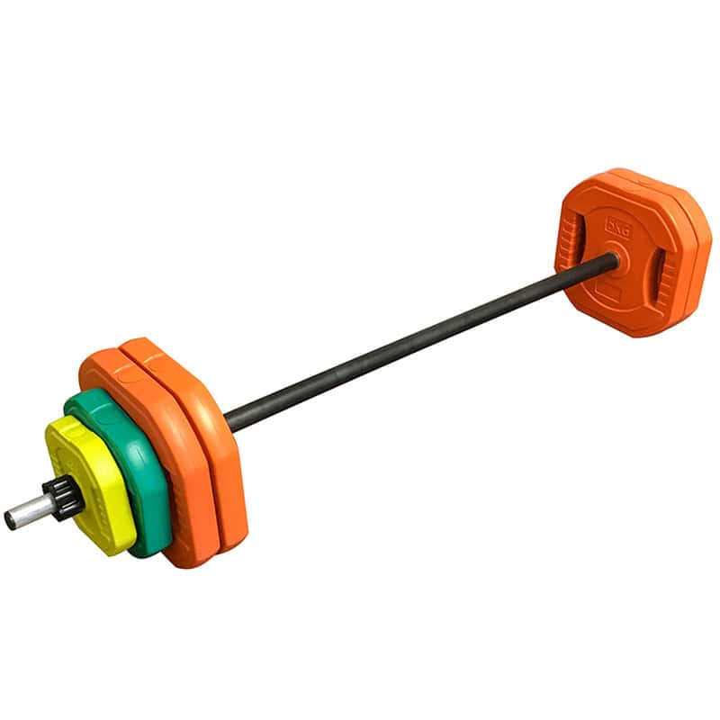 Ironman Professional Weight Training Bench & 30kg Pump Barbell Set - Image 11