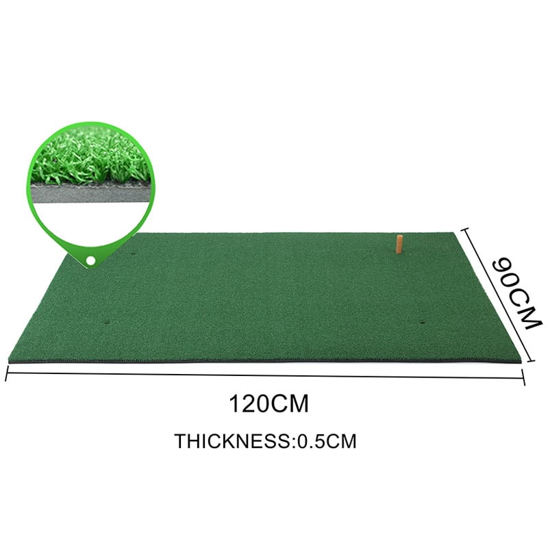 Hillman 2.5m Powder Coated Golf Practice Cage Hitting Mat with Tee and Ball Dispenser Package - Image 5