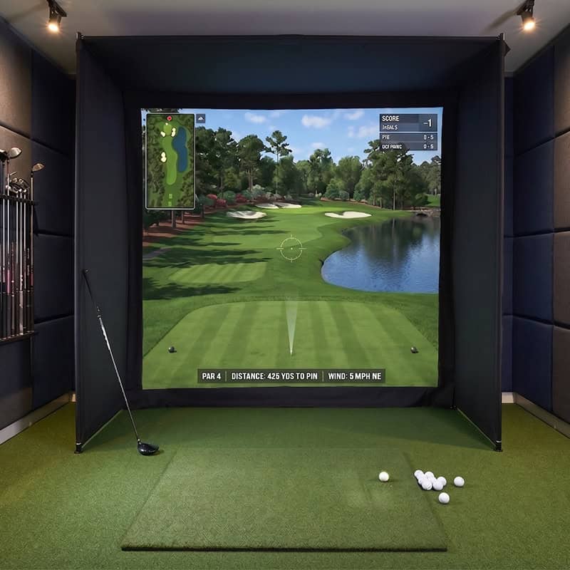 Hillman Golf Simulator Enclosure 10ft x 8ft 6inch - Image 5