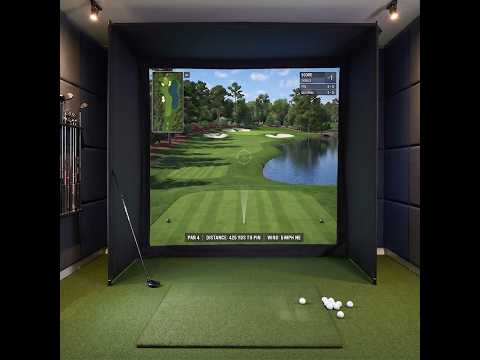 Hillman Golf Simulator Enclosure 13ft x 10ft - Image 3