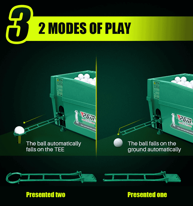 Hillman 2.5m Powder Coated Golf Practice Cage Hitting Mat with Tee and Ball Dispenser Package - Image 14