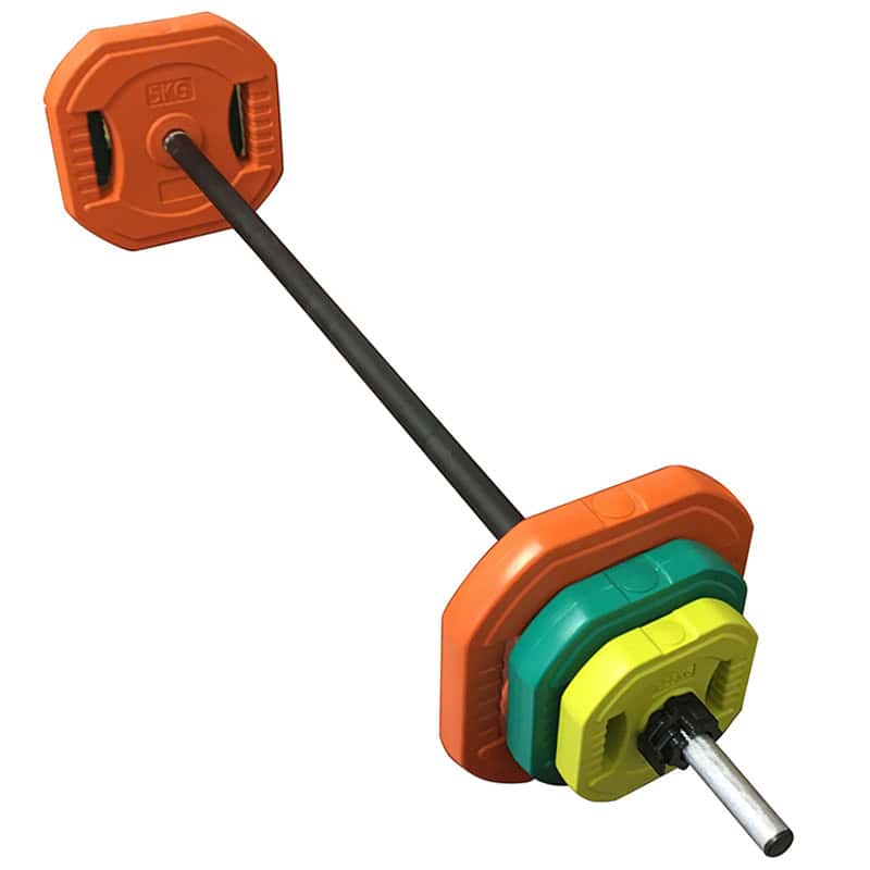 Ironman Professional Weight Training Bench & 20kg Pump Barbell Set - Image 10