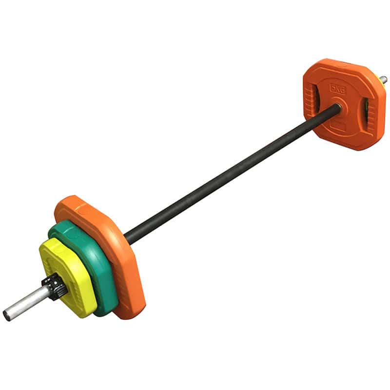 Ironman Professional Weight Training Bench & 20kg Pump Barbell Set - Image 12