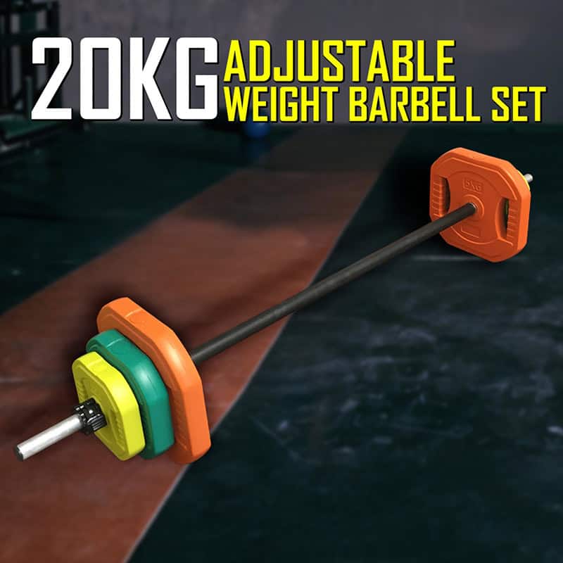 Ironman Professional Weight Training Bench & 20kg Pump Barbell Set - Image 3