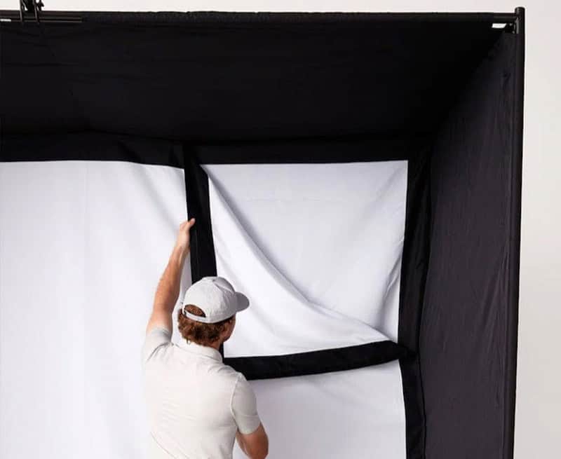 Hillman Golf Simulator Enclosure 13ft x 10ft - Image 7